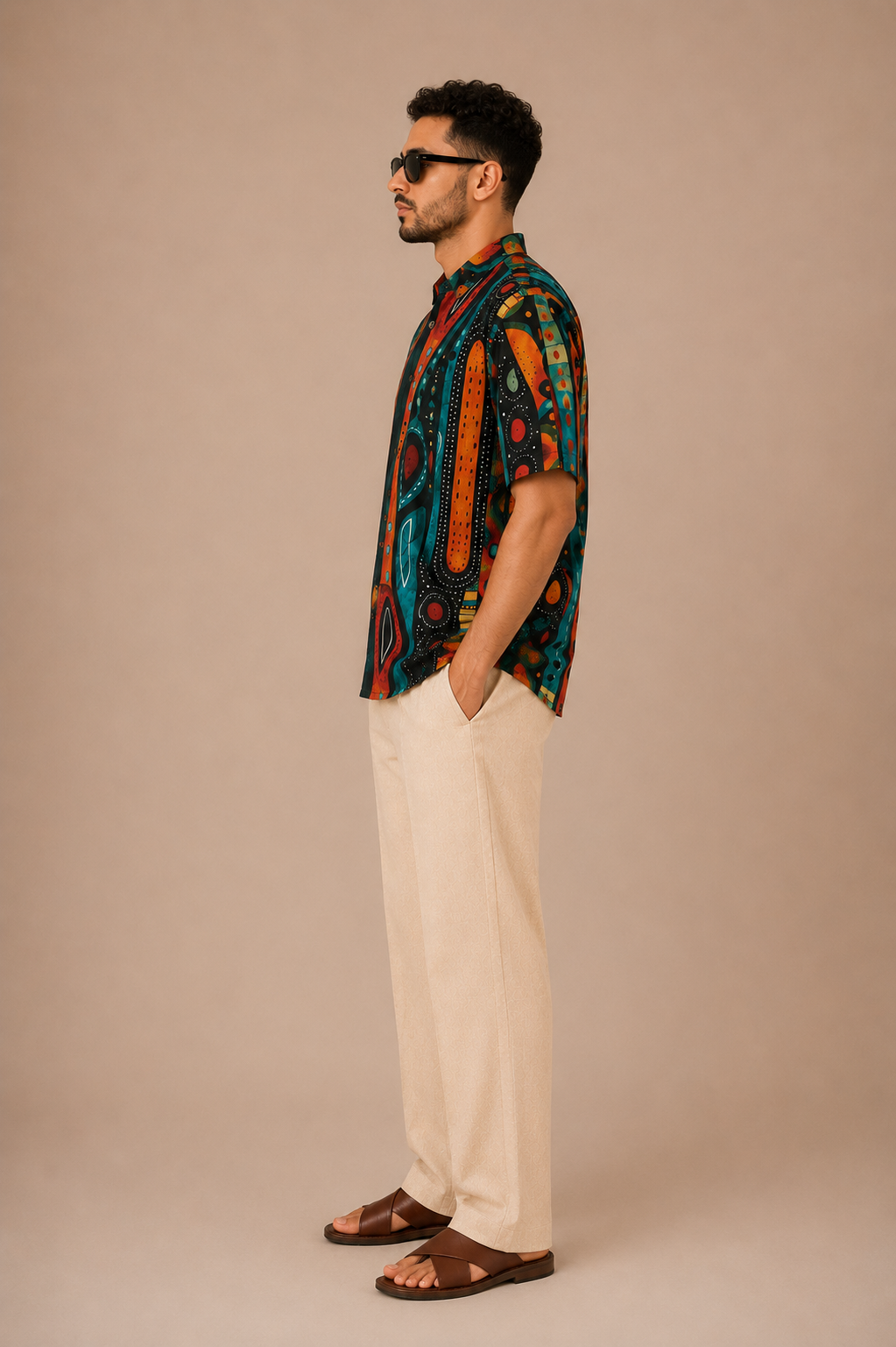 Rhythm Pulse Shirt | Contemporary Statement Shirt