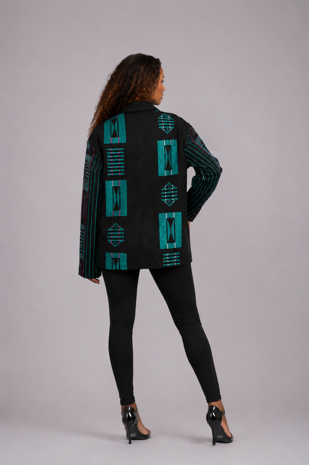 Akwete Bomber Jacket - | Contemporary Streetwear (Green)