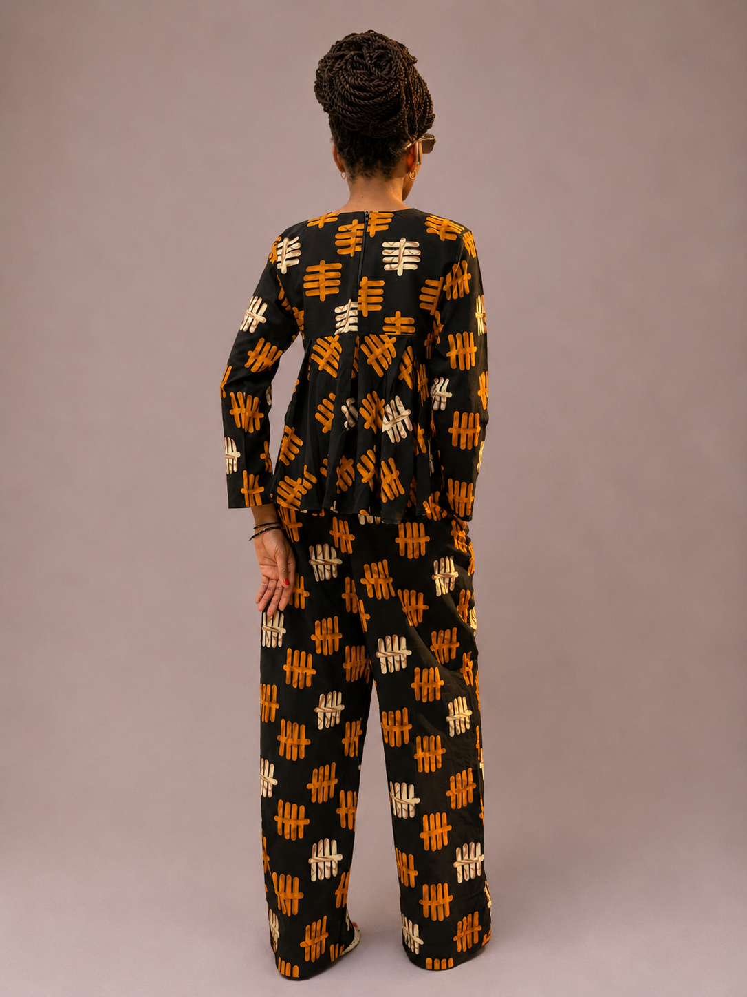 Tribal Tally Blouse | Contemporary Statement Womenswear