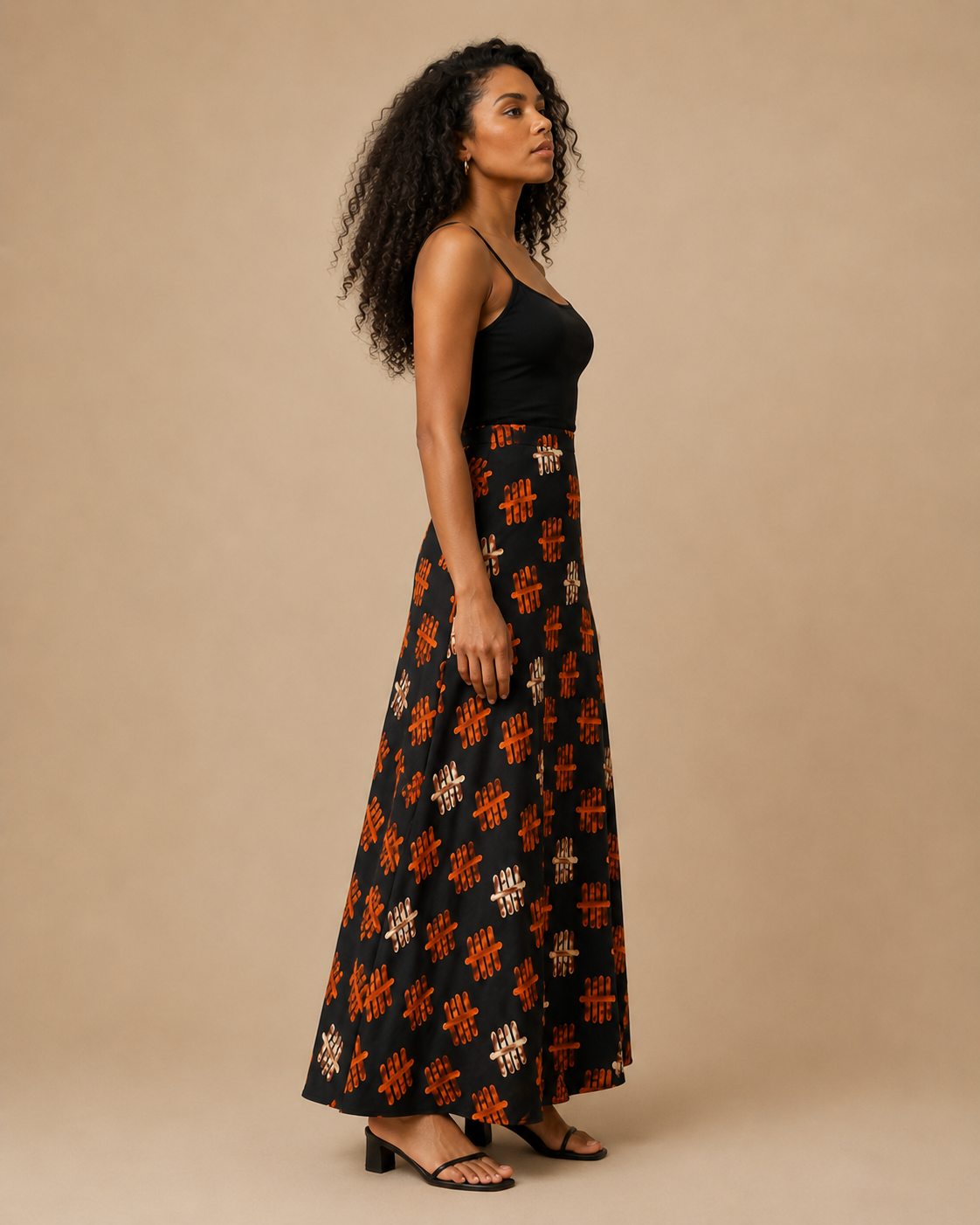Tribal Tally Maxi Skirt | Contemporary Statement Womenswear