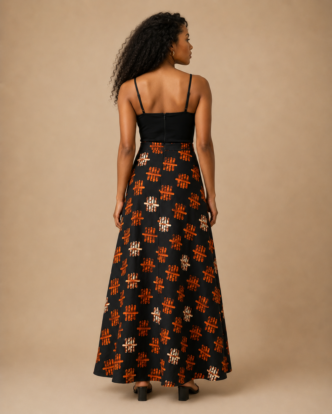 Tribal Tally Maxi Skirt | Contemporary Statement Womenswear