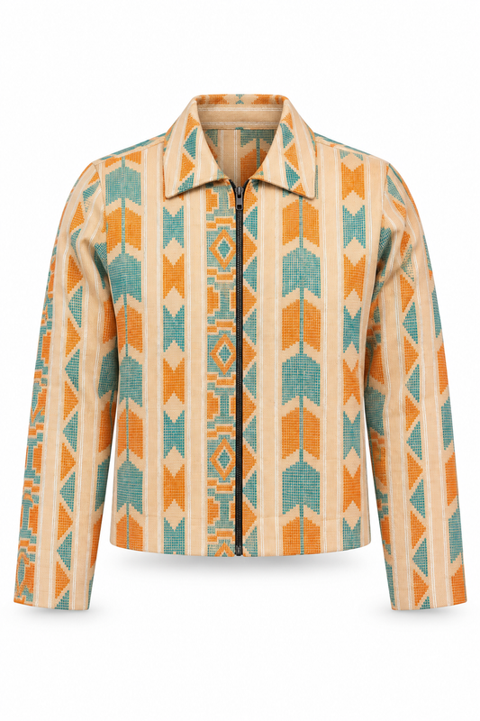 Nomad Weave Akwete Jacket | Luxury Streetwear