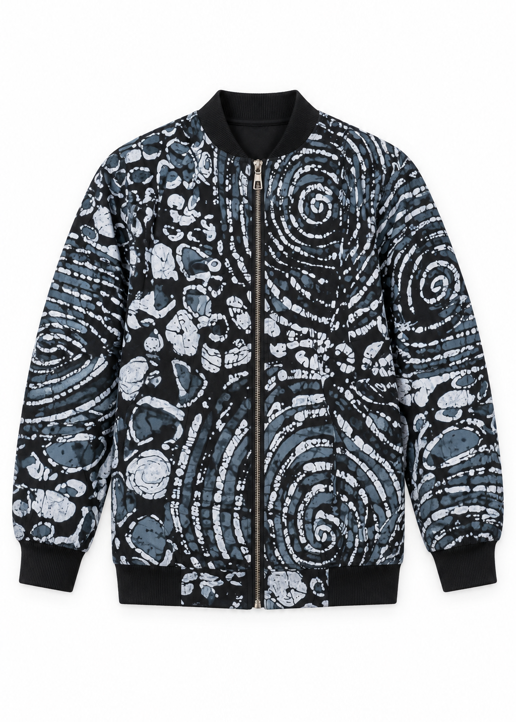 Monochrome Bomber Jacket | Contemporary Streetwear