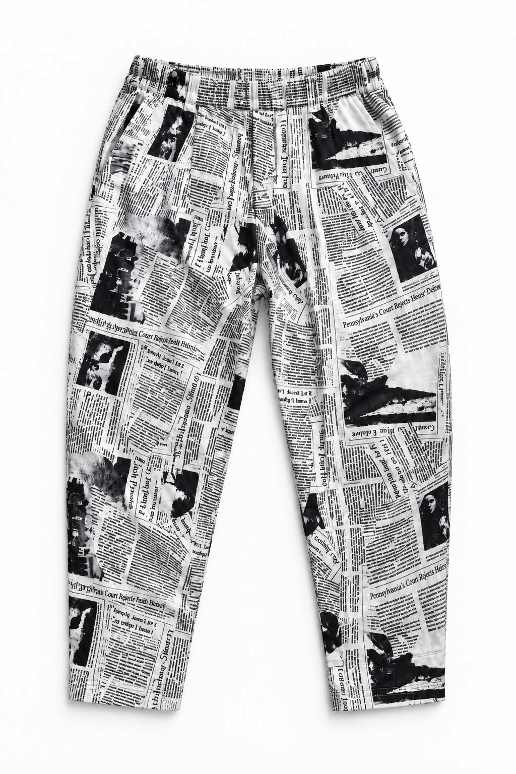Editorial Print Pants| Contemporary Fashion