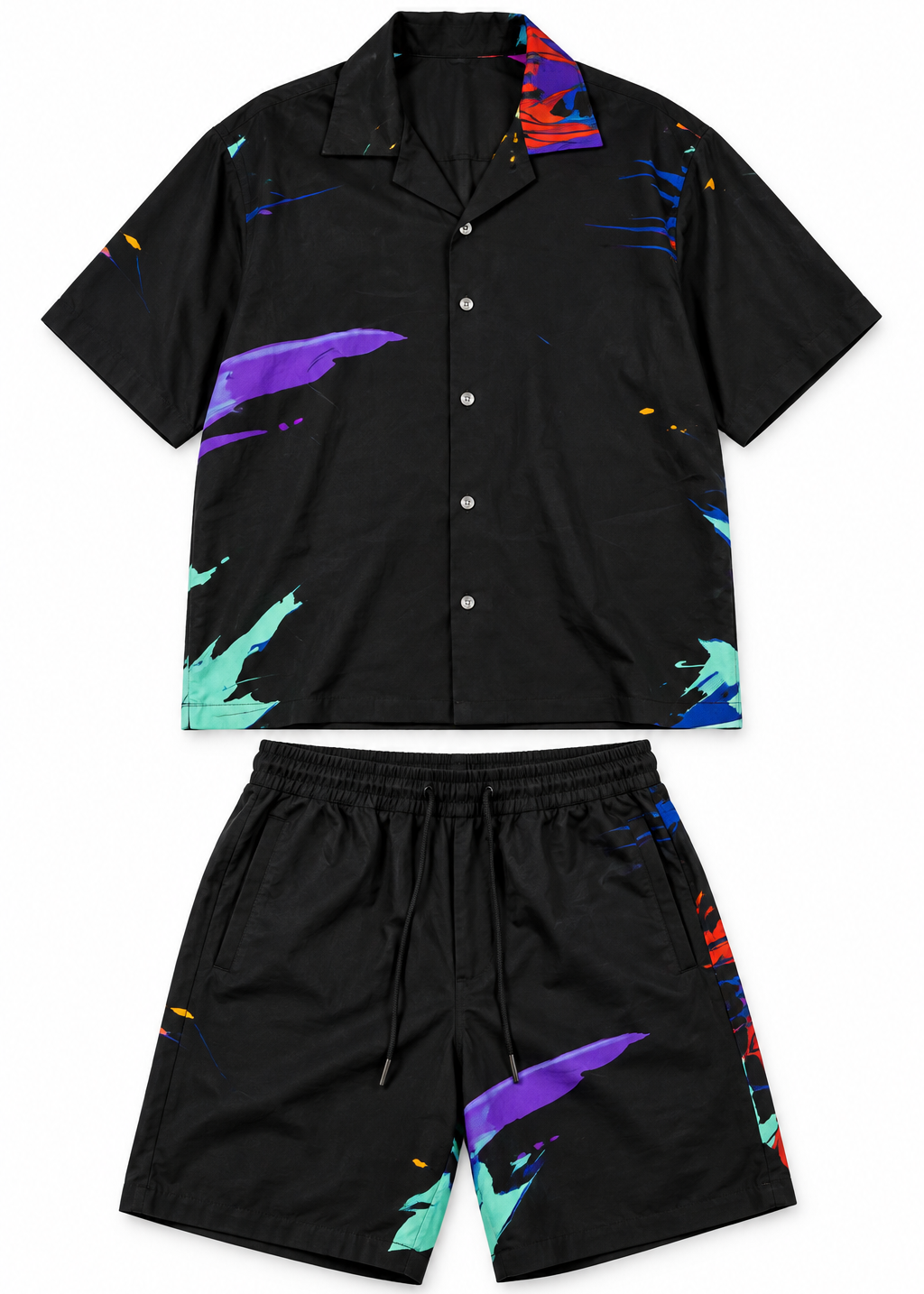 Paint Splatter Co-Ord Set | Luxury Streetwear