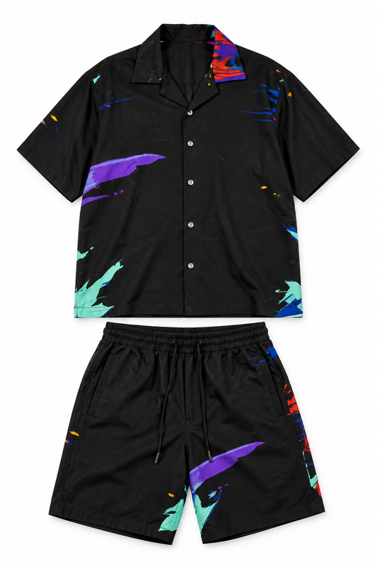Paint Splatter Co-Ord Set | Luxury Streetwear