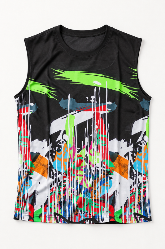 Splash Sleeveless Tank | Contemporary Streetwear