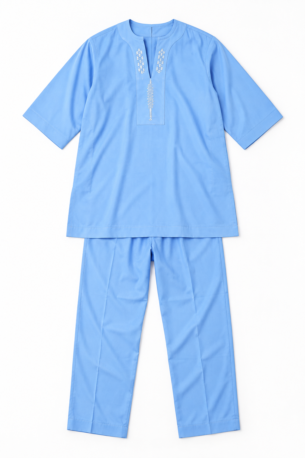 Tailored Blue Senator Set | Contemporary African Menswear