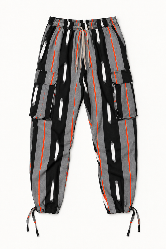 Tribal Prints Cargo Trouser | Contemporary Streetwear
