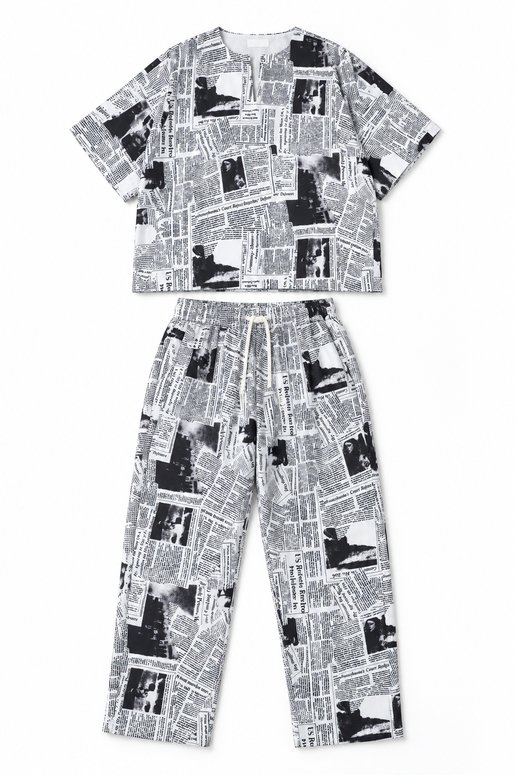 Urban Editorial Two-Piece Set | Relaxed Luxury Fashion