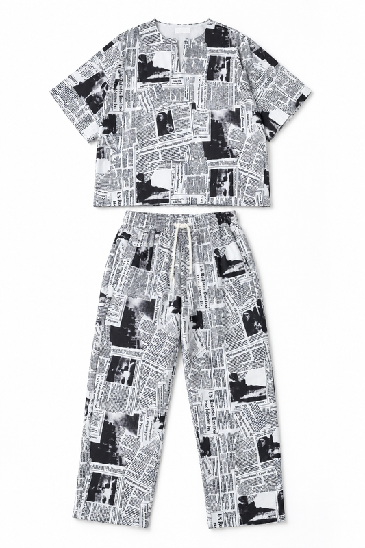 Urban Editorial Two-Piece Set | Relaxed Luxury Fashion
