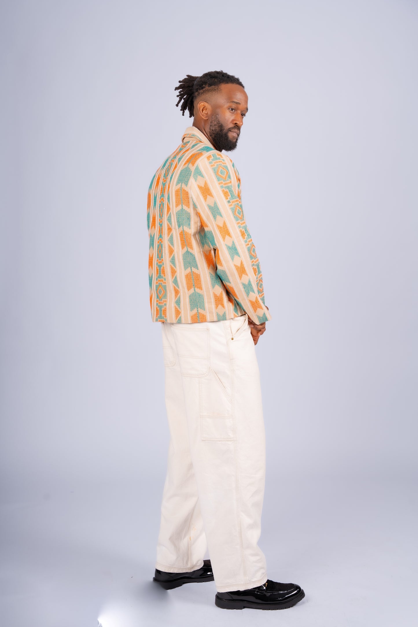 Nomad Weave Akwete Jacket | Luxury Streetwear