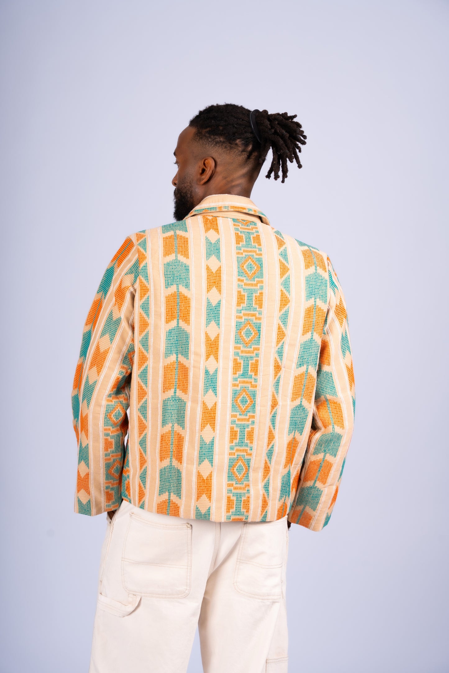 Nomad Weave Akwete Jacket | Luxury Streetwear