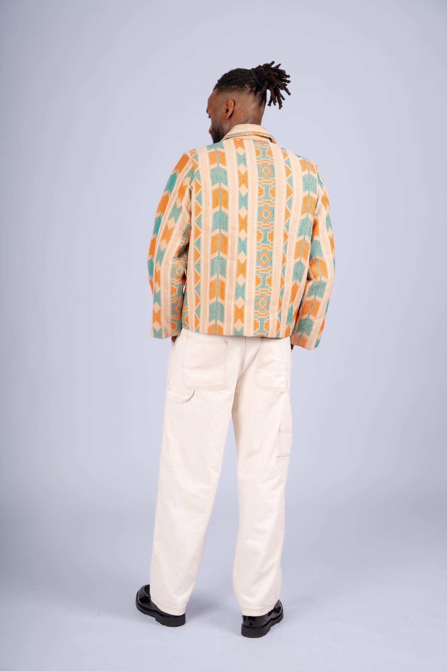 Nomad Weave Akwete Jacket | Luxury Streetwear