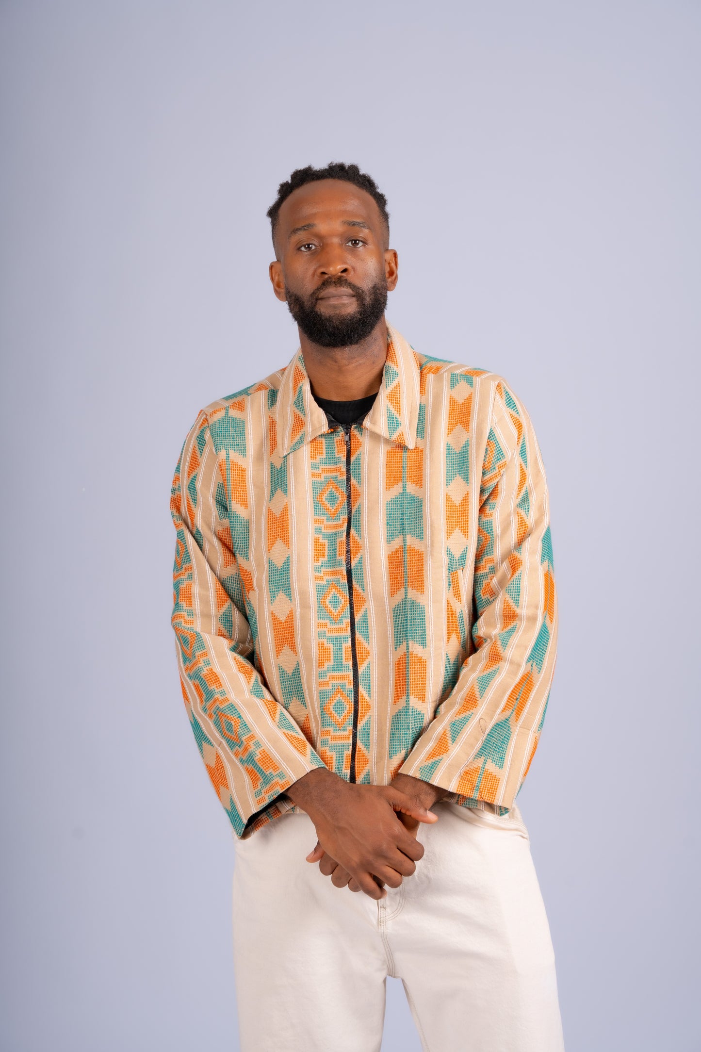 Nomad Weave Akwete Jacket | Luxury Streetwear