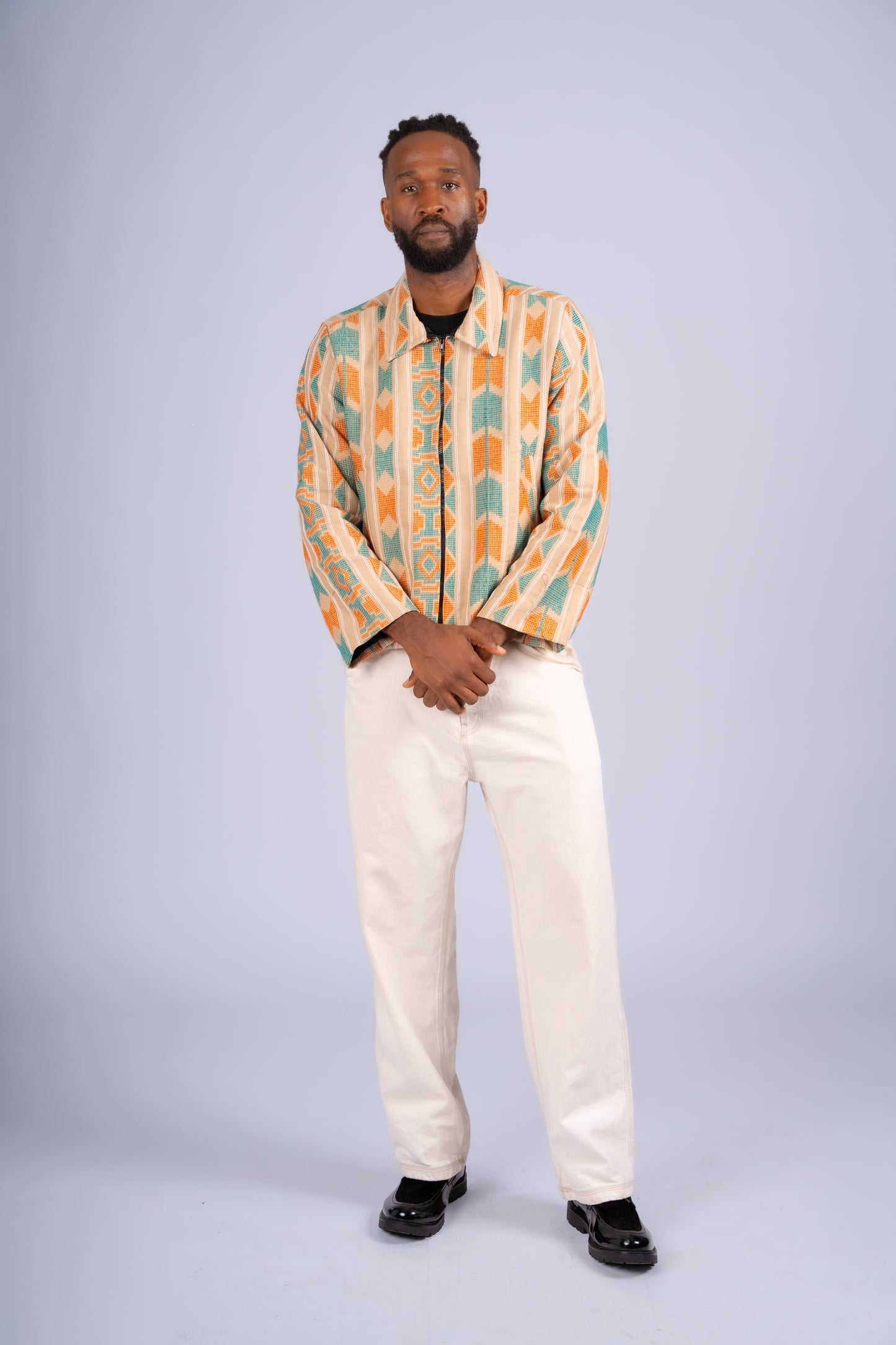 Nomad Weave Akwete Jacket | Luxury Streetwear