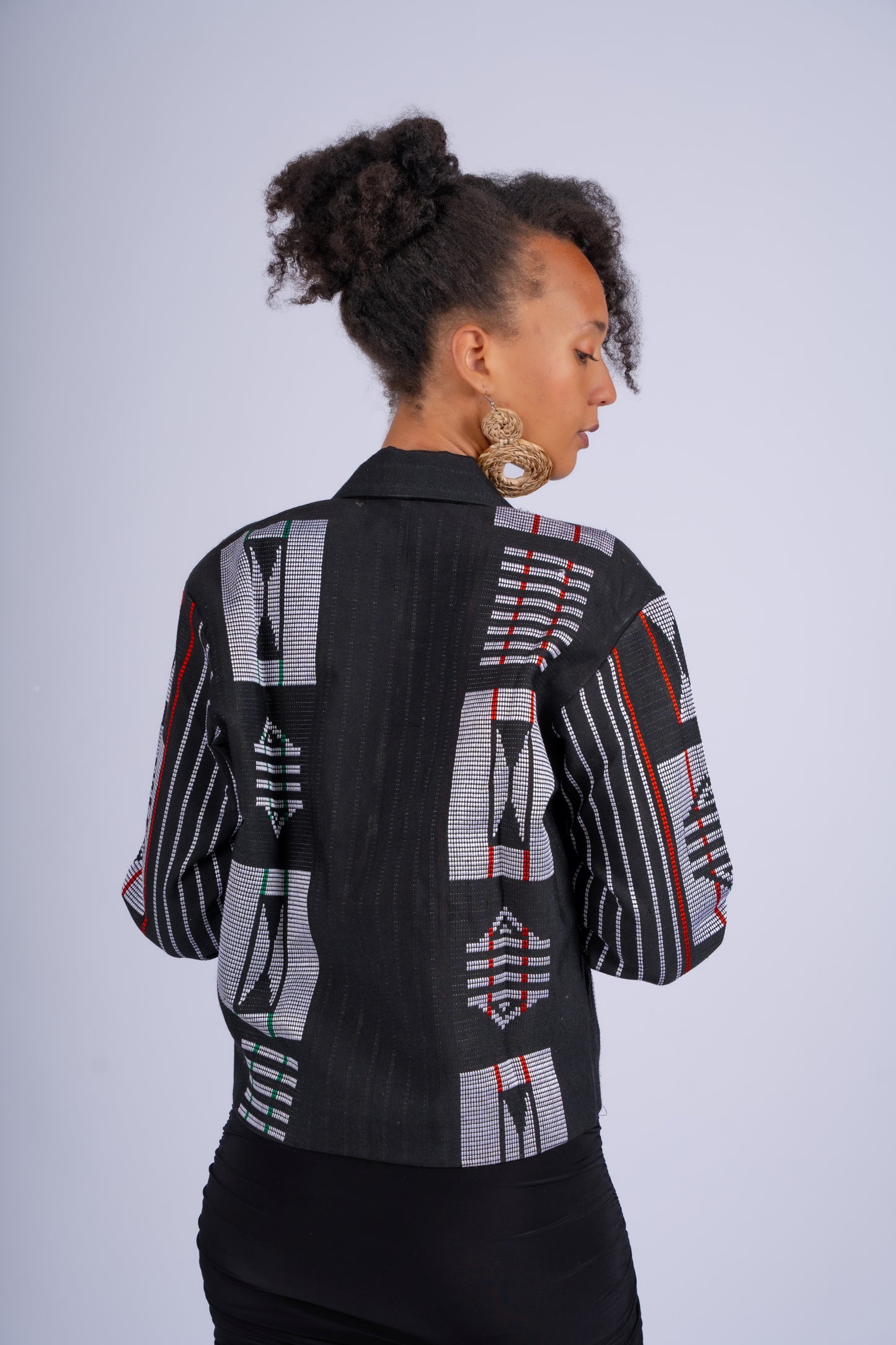 Akwete Bomber Jacket - | Contemporary Streetwear (Grey)