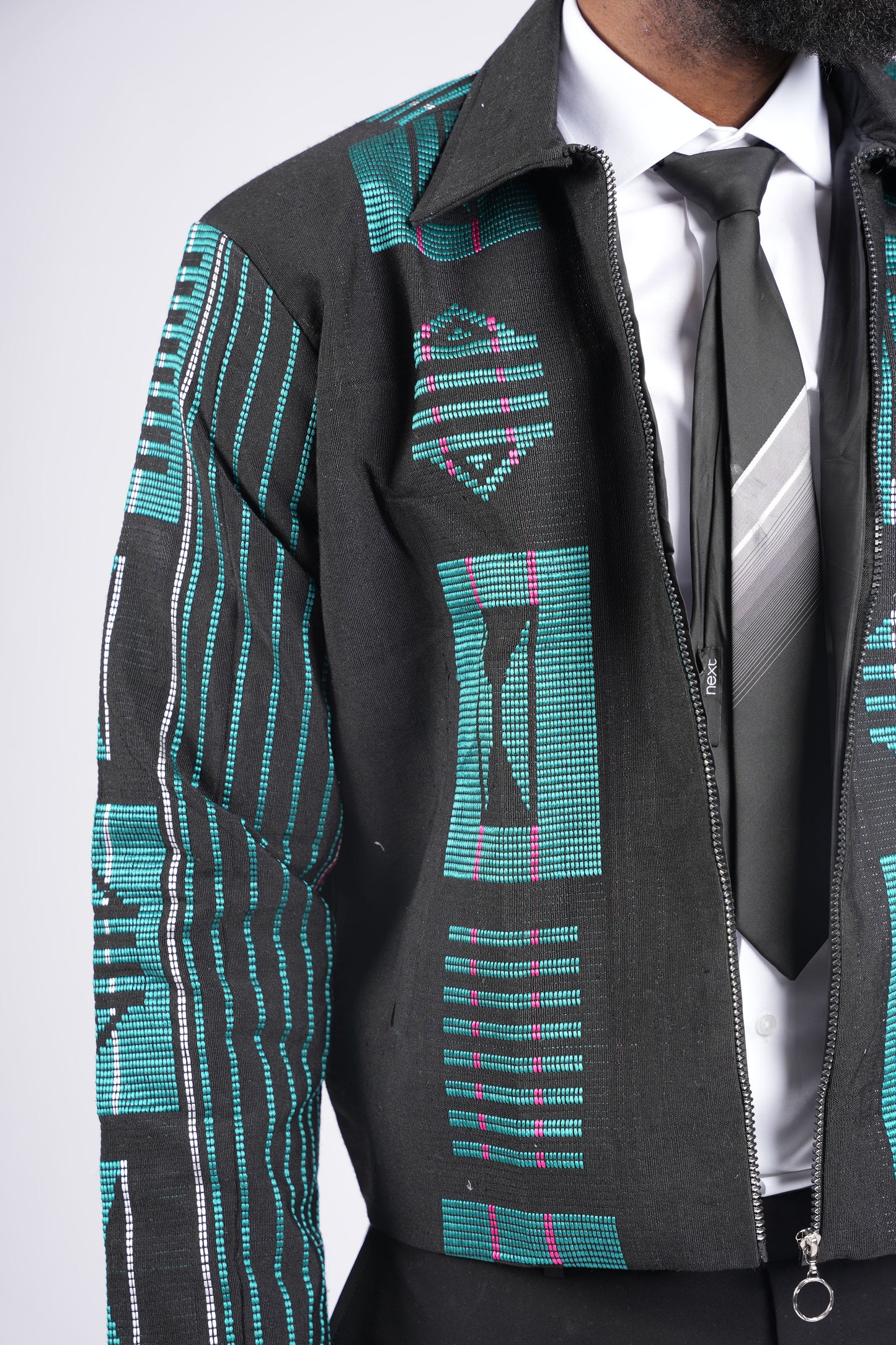 Akwete Bomber Jacket - | Contemporary Streetwear