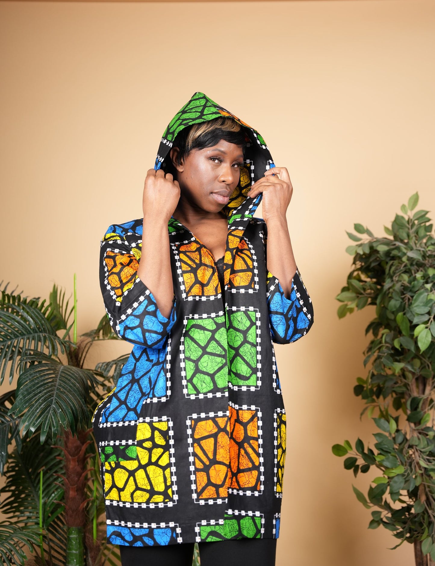 Multi Colour Unisex Kimono | Contemporary Statement Layering