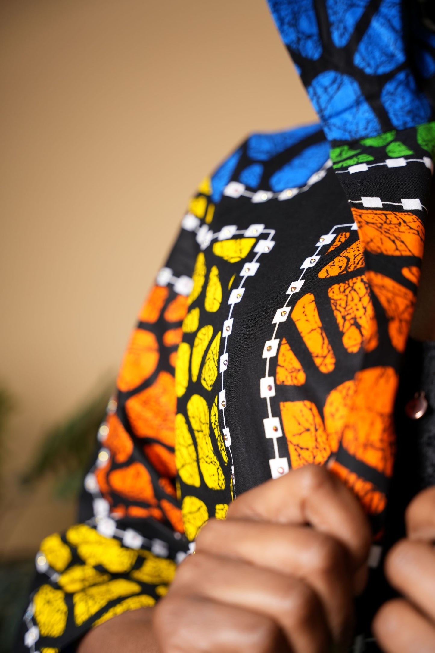 Multi Colour Unisex Kimono | Contemporary Statement Layering
