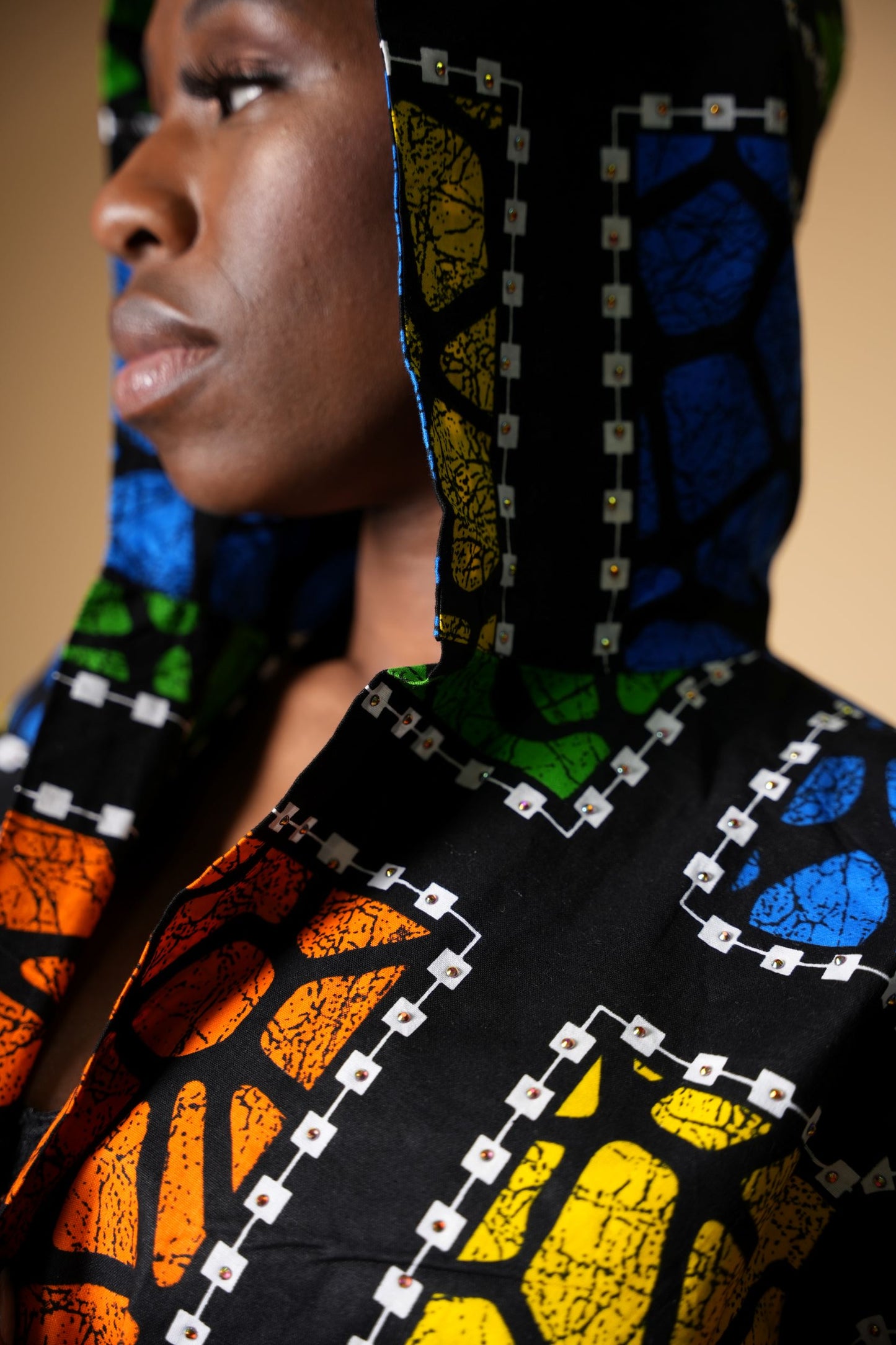Multi Colour Unisex Kimono | Contemporary Statement Layering