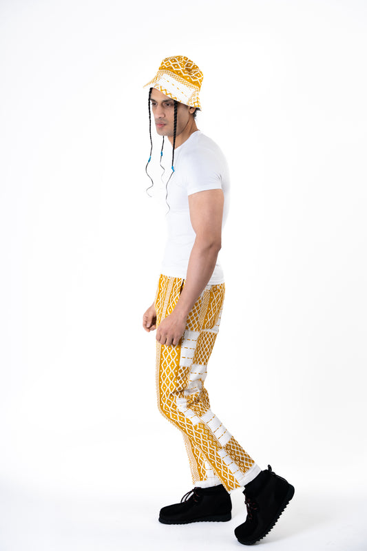 Mens Kente Trouser