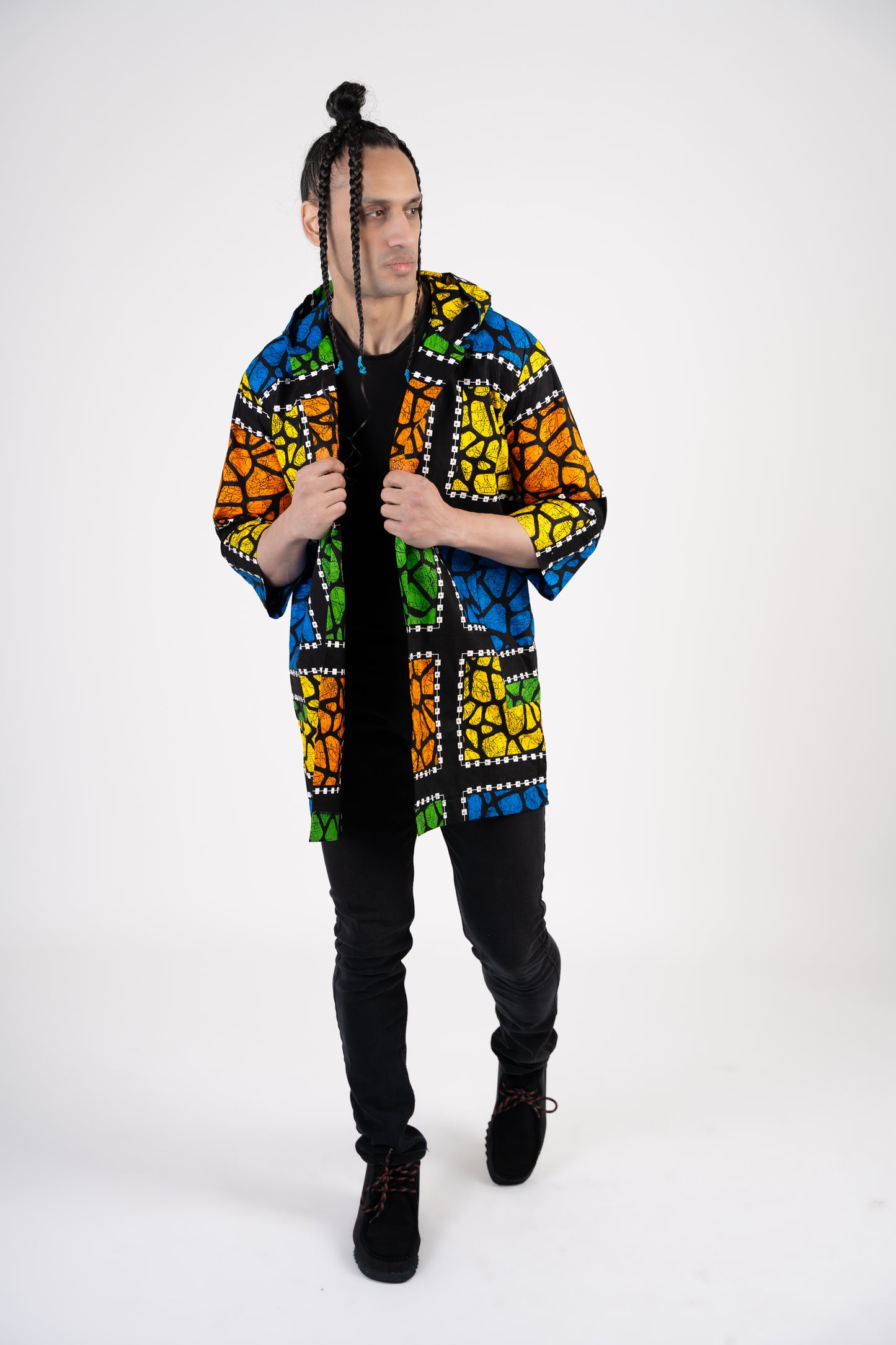 Multi Colour Unisex Kimono