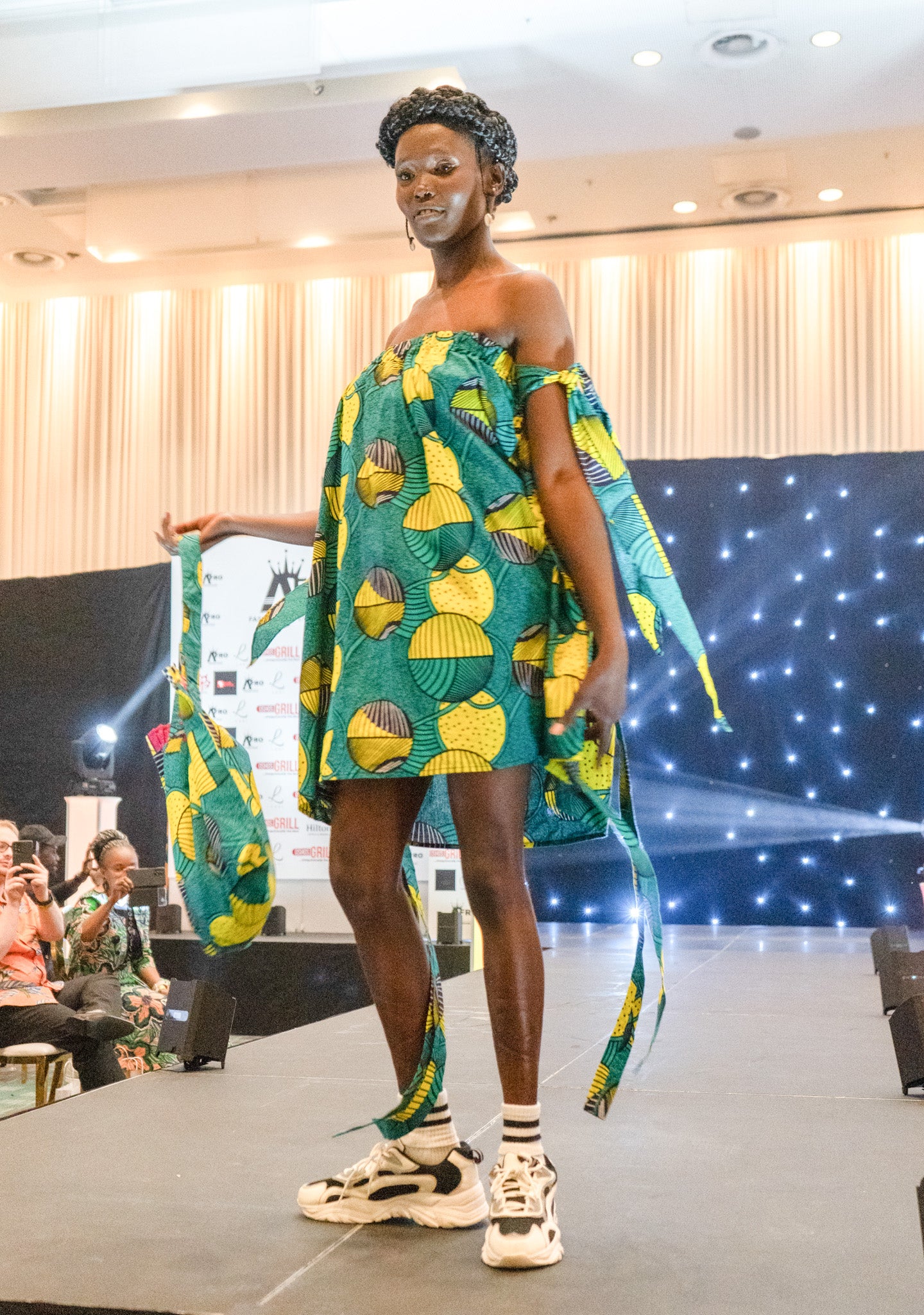 Green Ankara tube dress