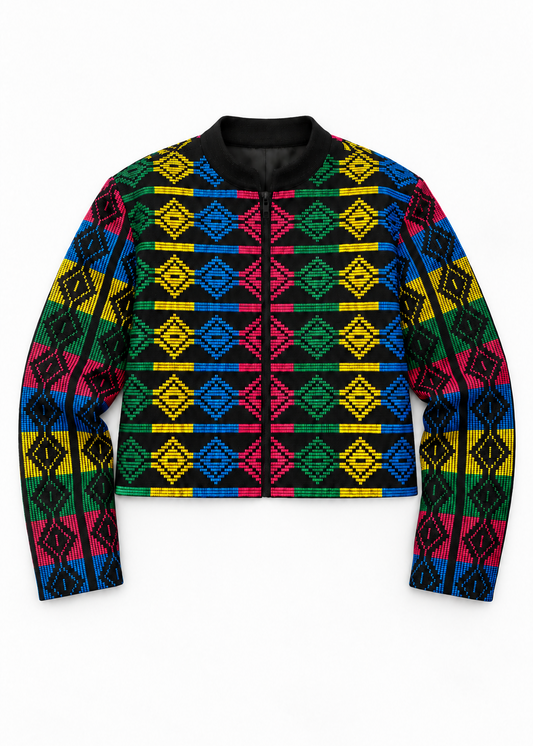 Akwete Prism Jacket | Contemporary Streetwear