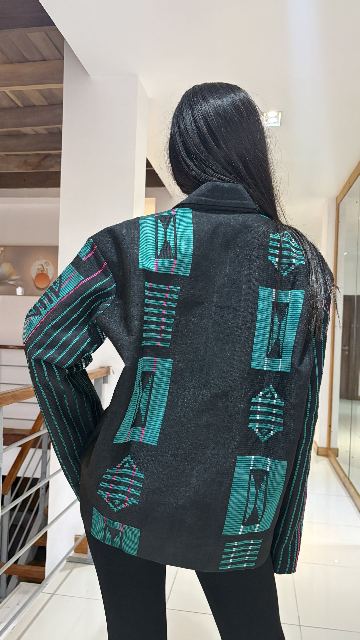 Akwete Bomber Jacket - | Contemporary Streetwear