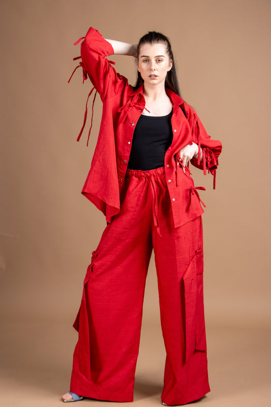 Two piece cordage set