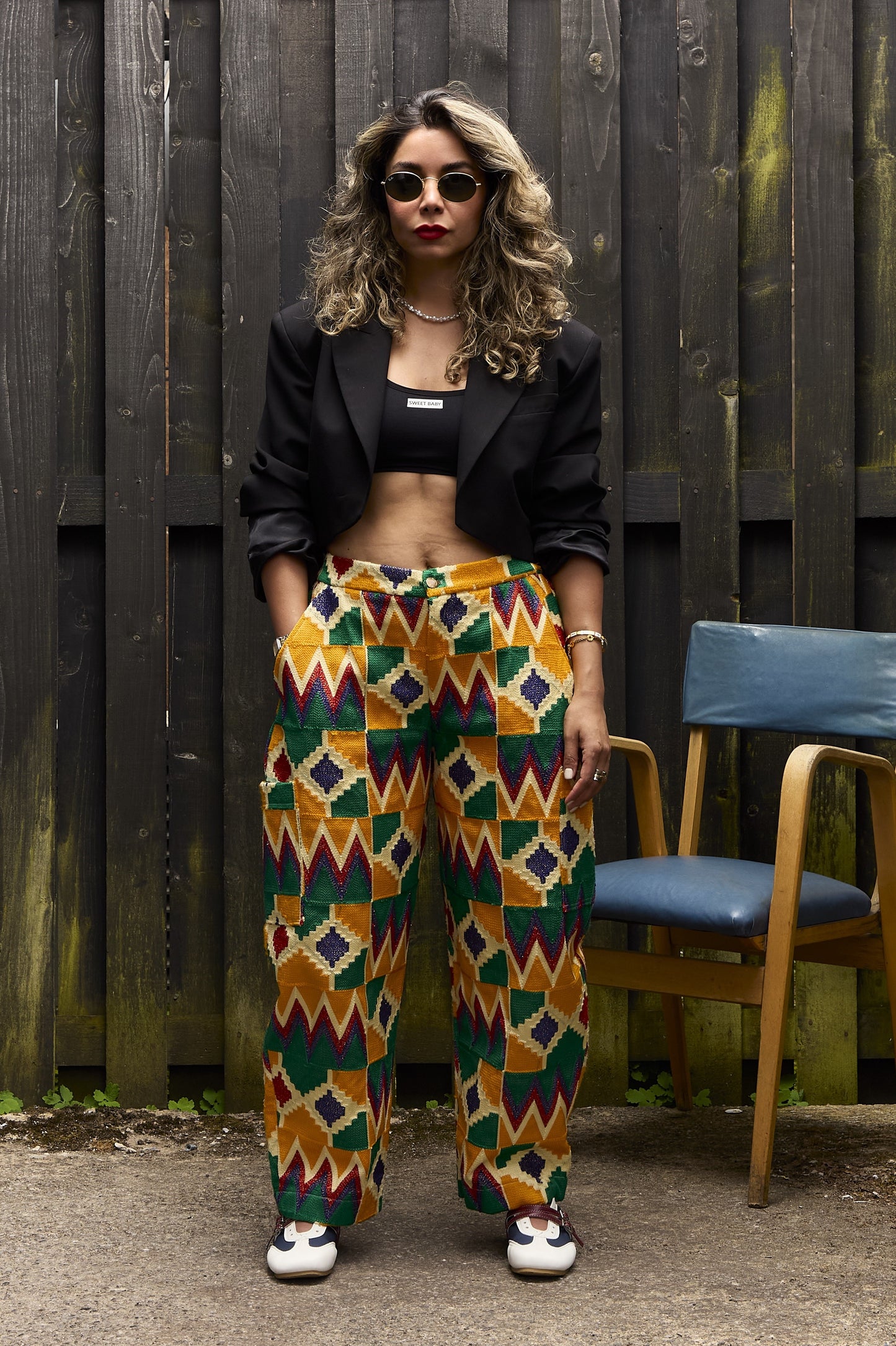 Akwete Ember Balloon Trousers| Contemporary Streetwear