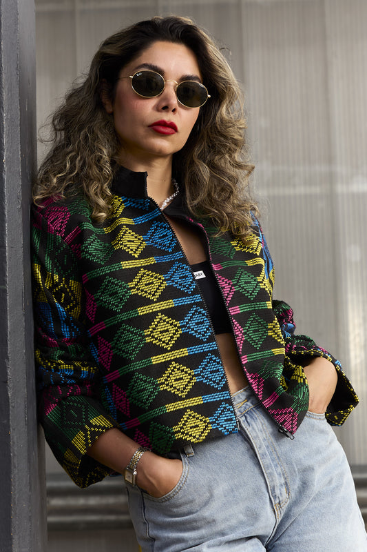Akwete Prism Jacket | Contemporary Streetwear