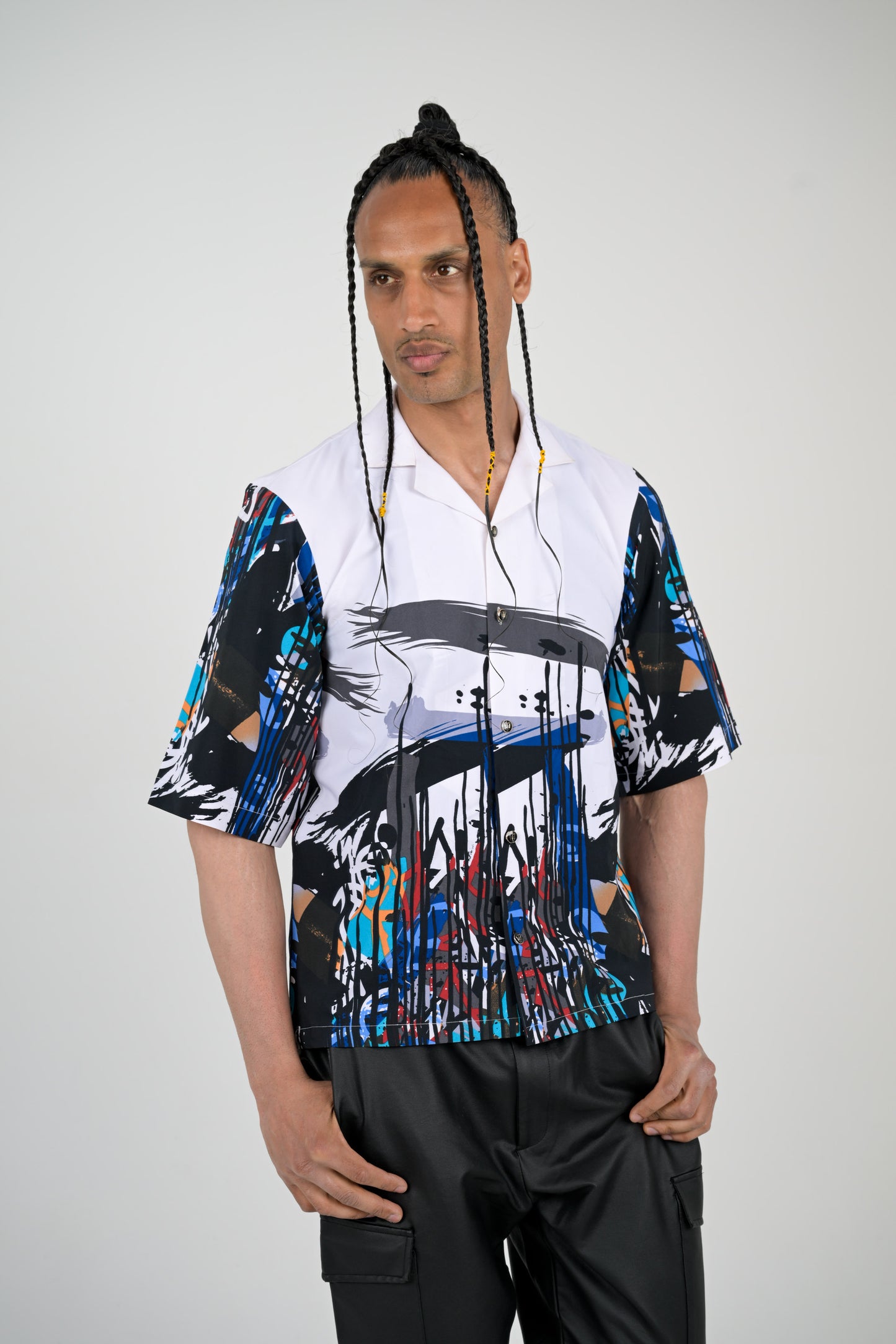 Abstract Art Short-Sleeve Shirt