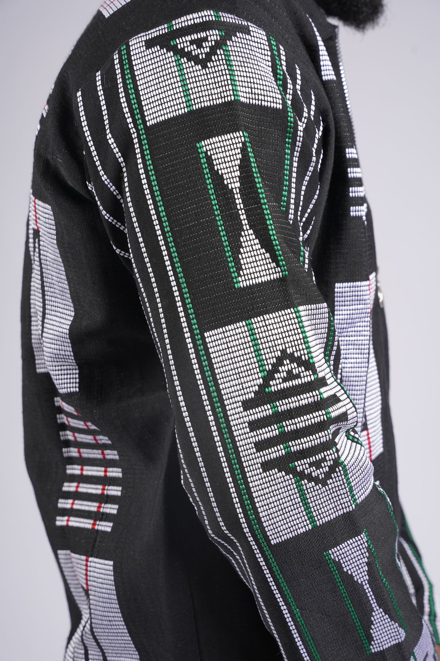 Akwete Bomber Jacket - | Contemporary Streetwear