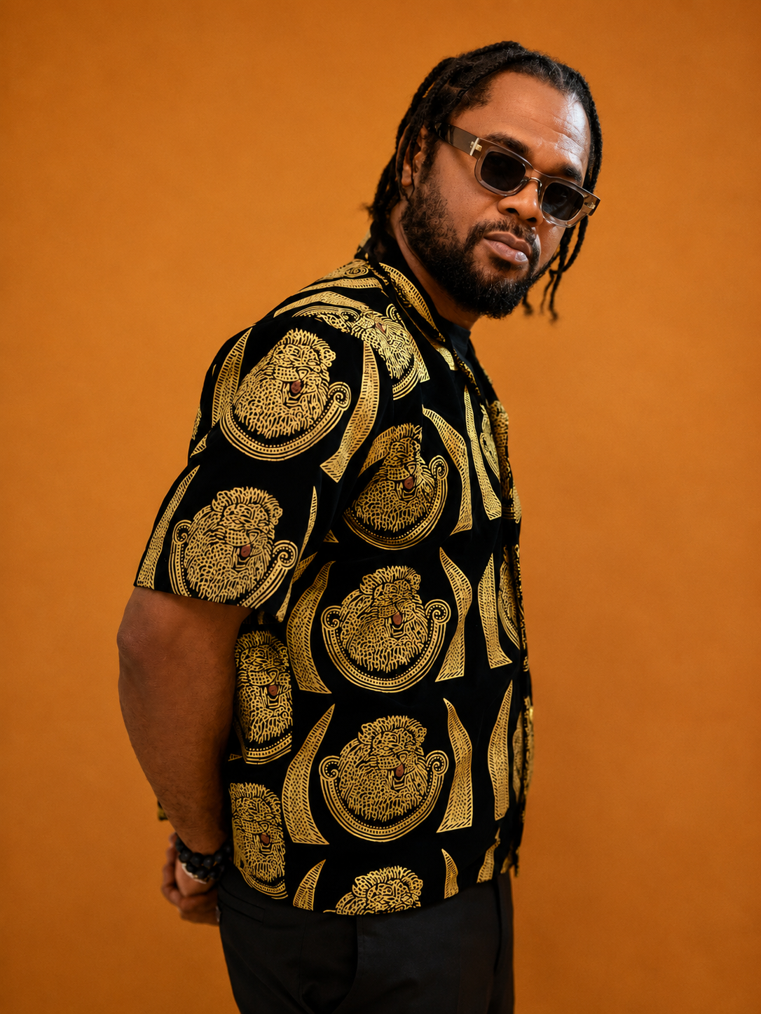 Isi Agu Elephant Tusk Print Shirt | Contemporary Nigerian Menswear