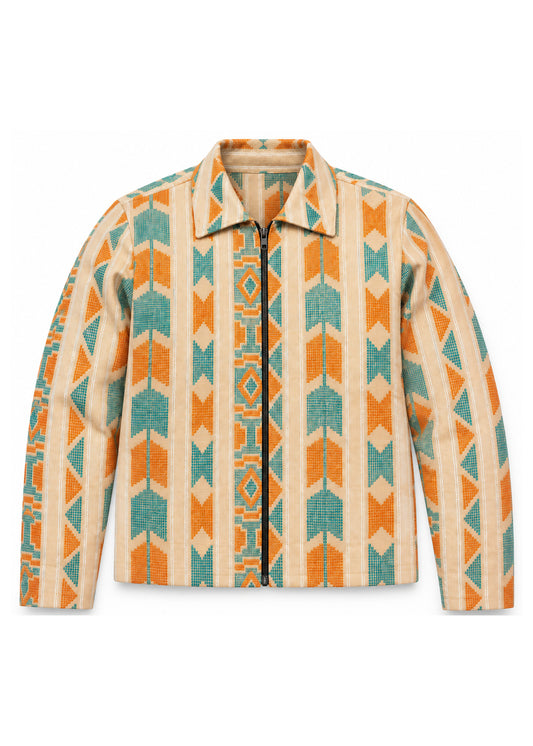Nomad Weave Akwete Jacket | Luxury Streetwear